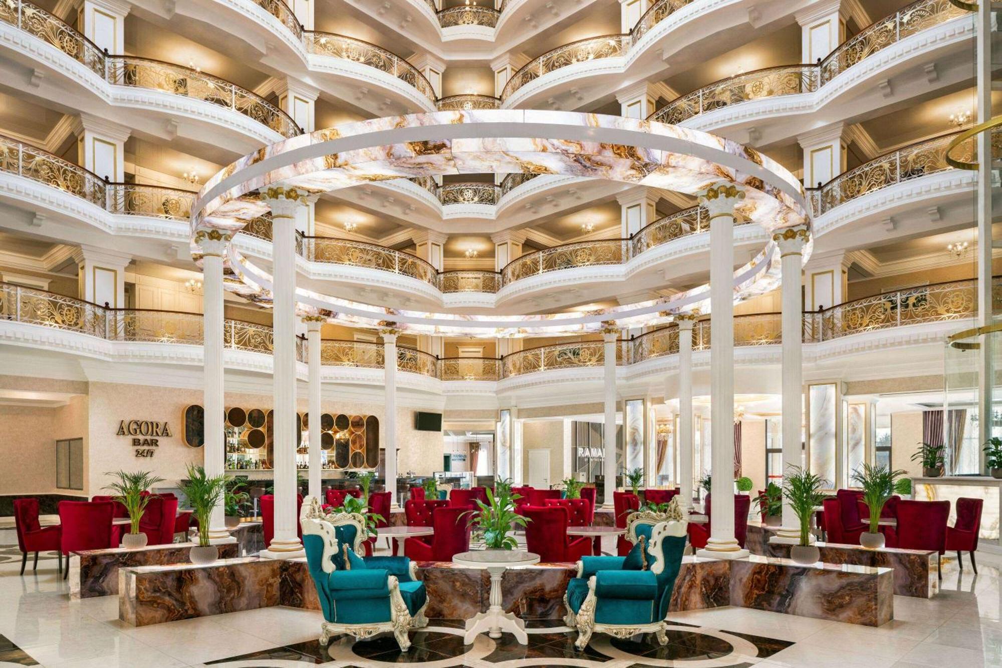 Ramada By Wyndham Shymkent Hotel Bagian luar foto